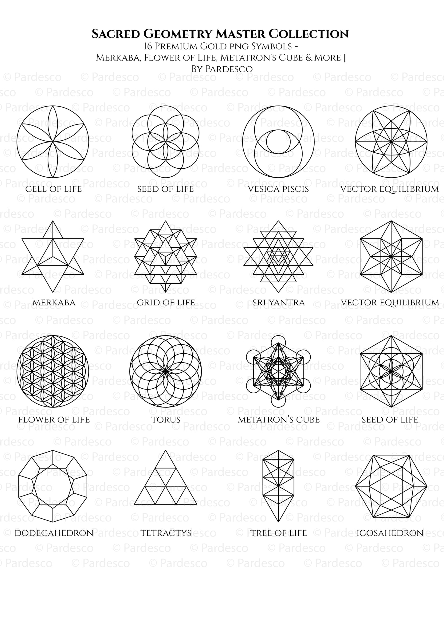 sacred geometry vector bundle