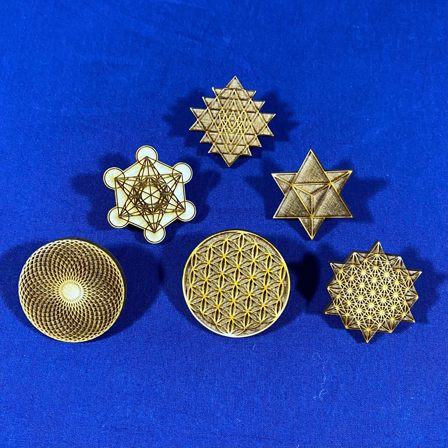 Sacred Geometry Pins