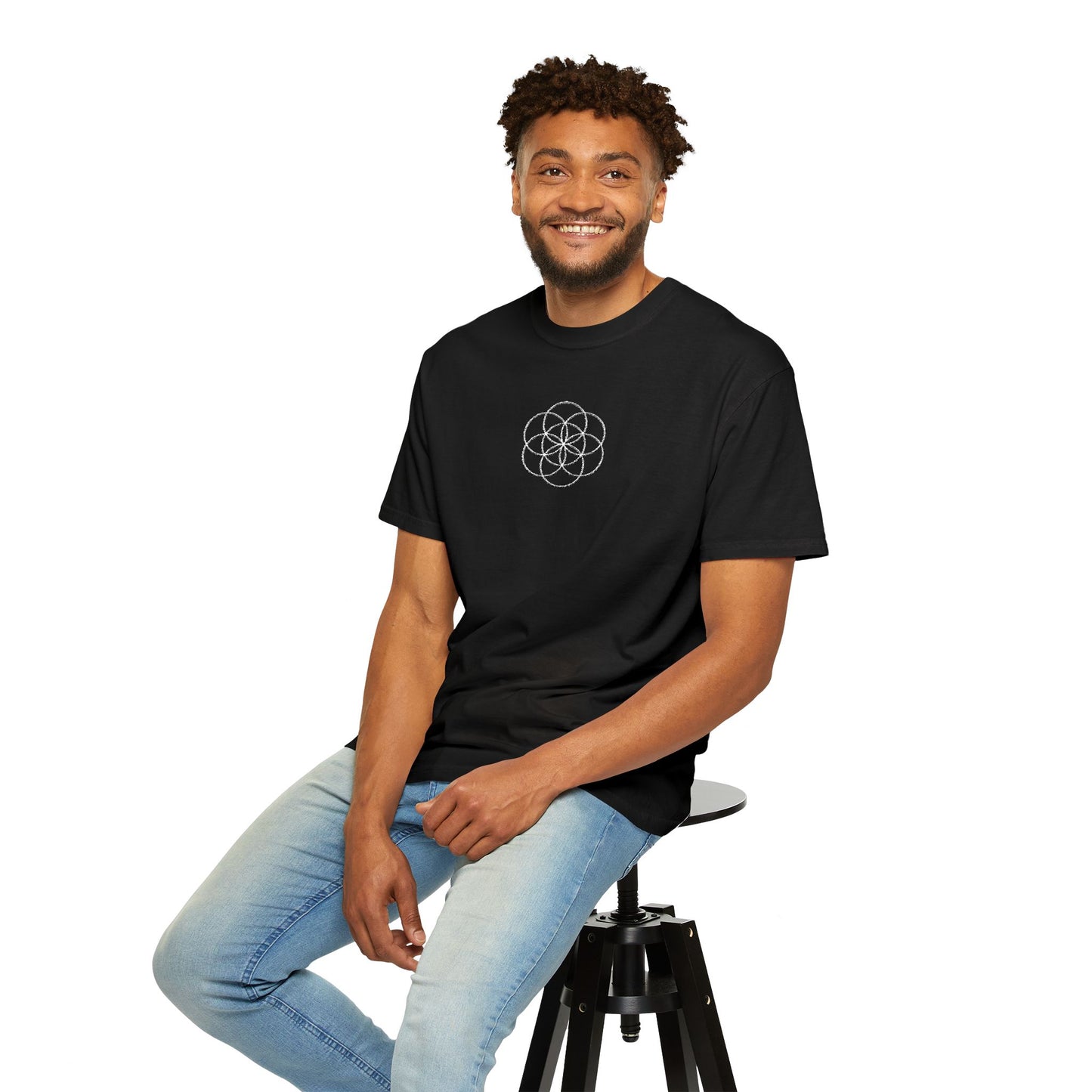 Seed of Life Embroidered Tee