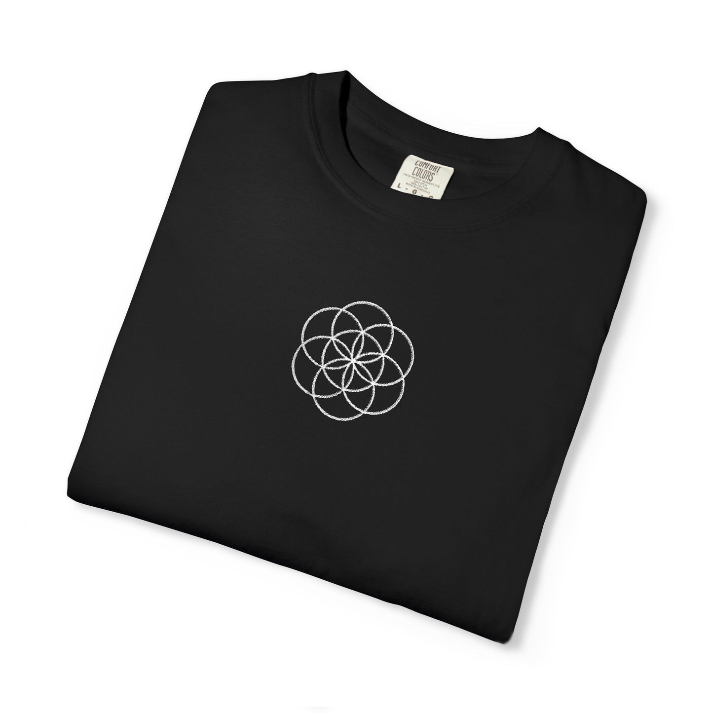 Seed of Life Embroidered Tee