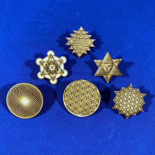 Sacred Geometry Pins